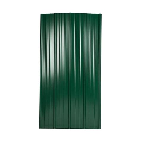 forest green corrugated metal roofing